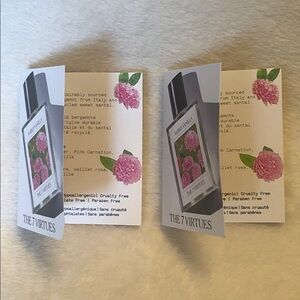 The 7 Virtues Amber Vanilla Eau de Parfum 2x Samples